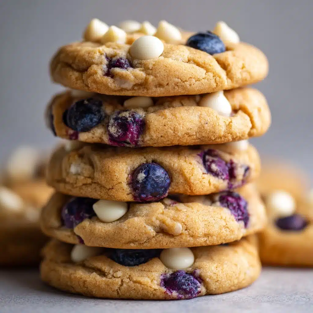 Lemon Blueberry White Chip Cookies Recipe - Recipe Image