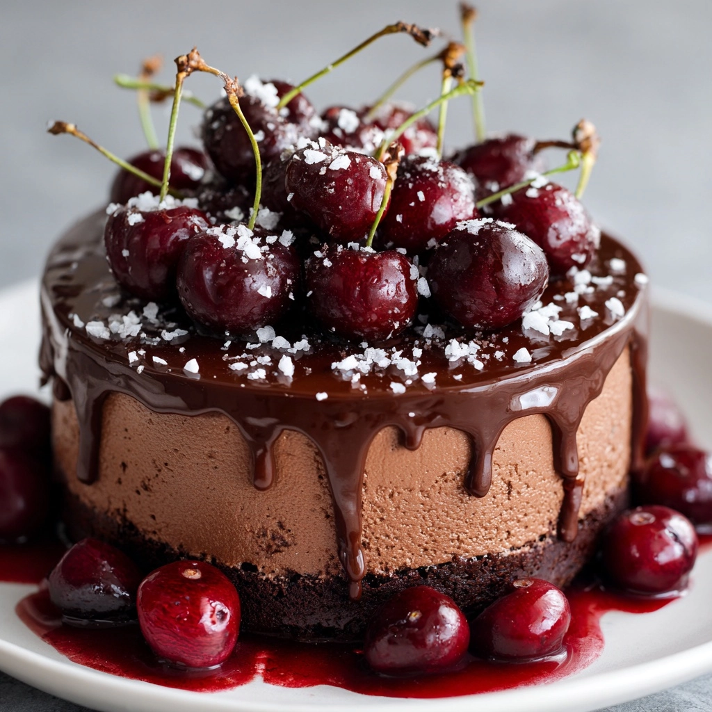 Swiss Chocolate Cherry Roll Cake Decadent Dessert Idea Recipe
