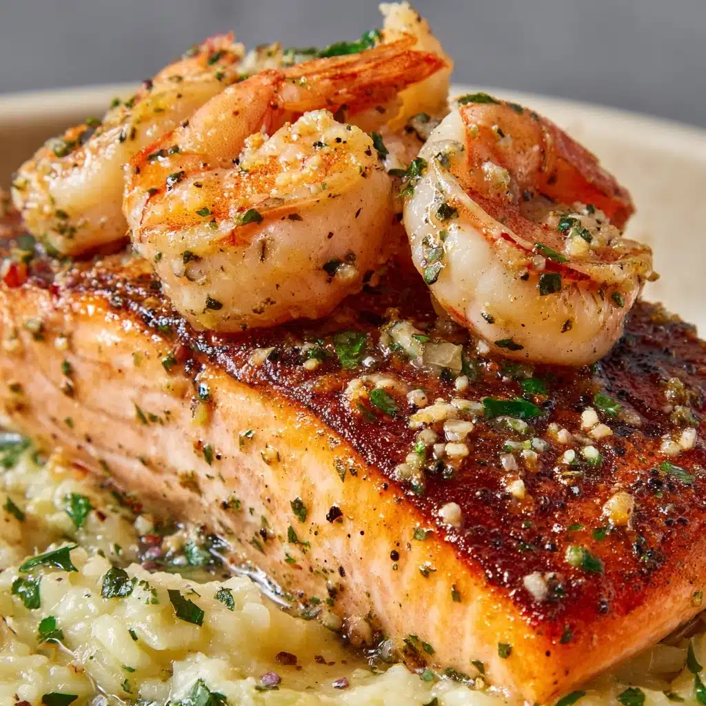 Crab & Shrimp Stuffed Salmon Elegant Seafood Meal Recipe