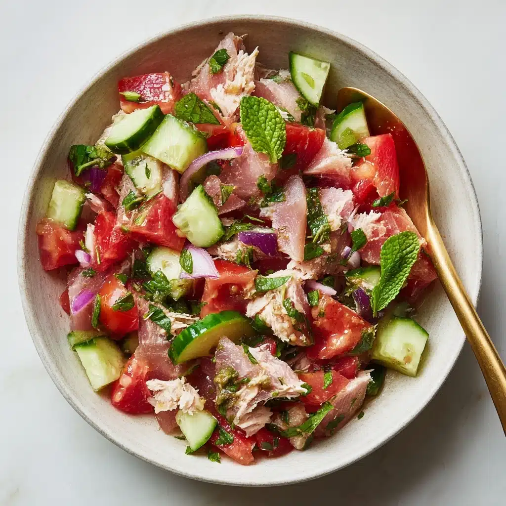 Mediterranean Tuna Salad Recipe
