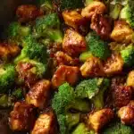 One-Skillet Chicken and Broccoli Dinner Recipe