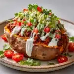 Taco Stuffed Sweet Potatoes Recipe