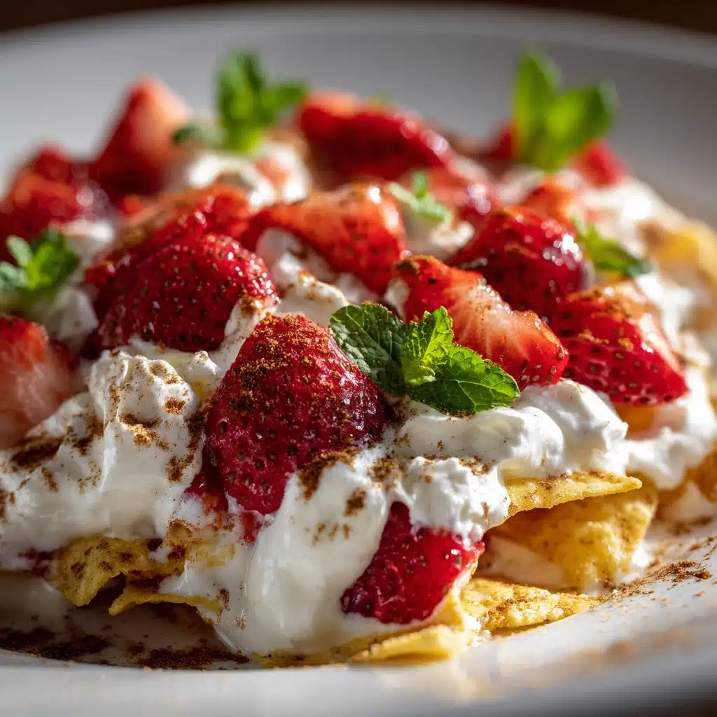 Strawberry Cheesecake Nachos Box Recipe - Recipe Image