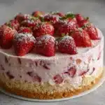 Strawberry Italian Cream Pound Cake Recipe