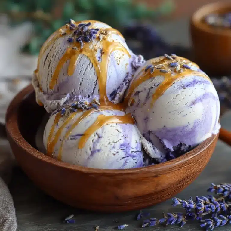 Honey Lavender Ice Cream Recipe
