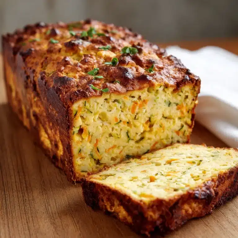 One Bowl Cheesy Zucchini Bread Recipe