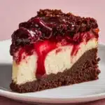 Decadent Chocolate Strawberry Swirl Cheesecake Recipe