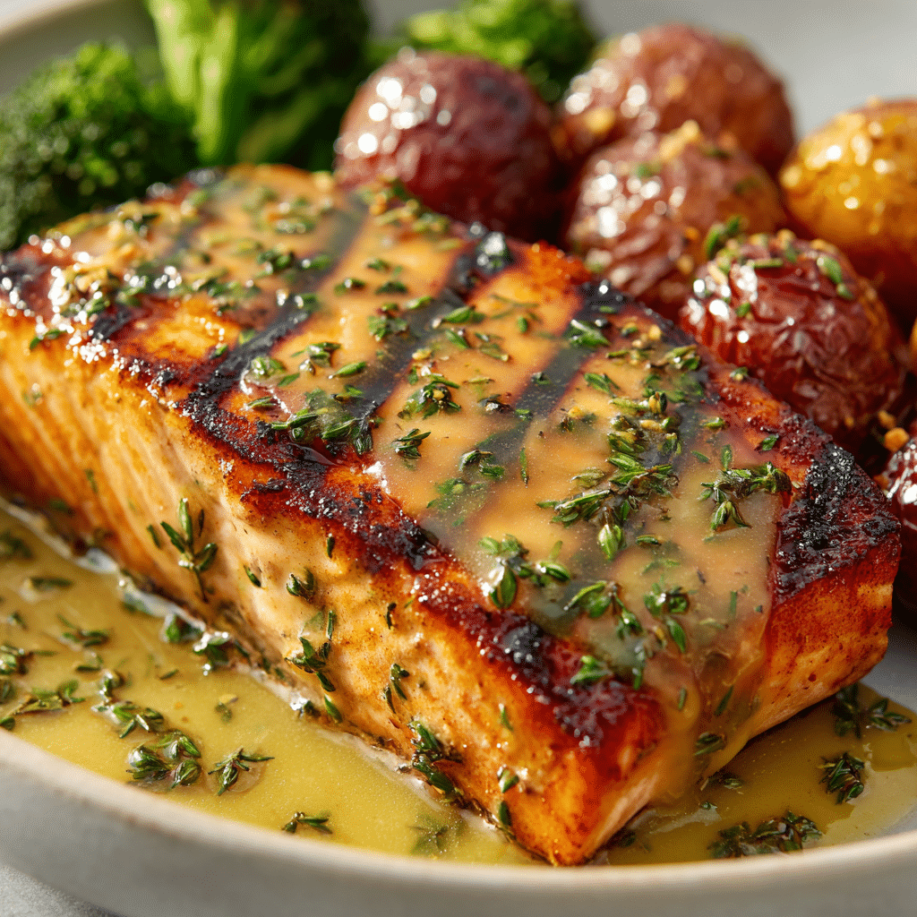 Teriyaki Chicken with Steamed Rice, Broccoli & Cucumber Recipe - Recipe Image