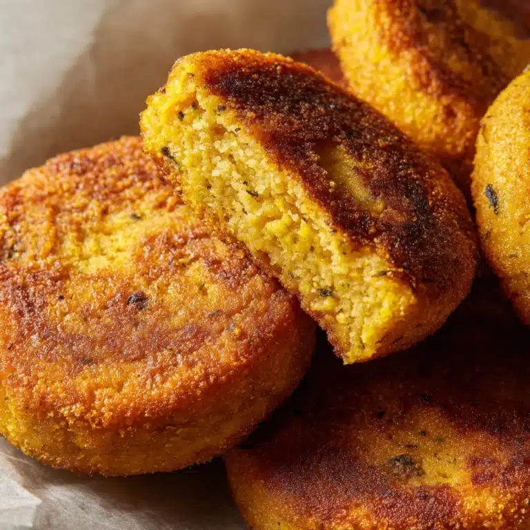 Crispy Fried Cornbread Recipe