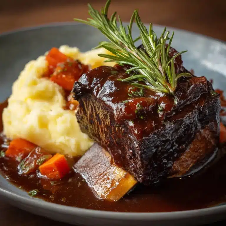 Braised Lamb Shanks with Root Vegetables Recipe