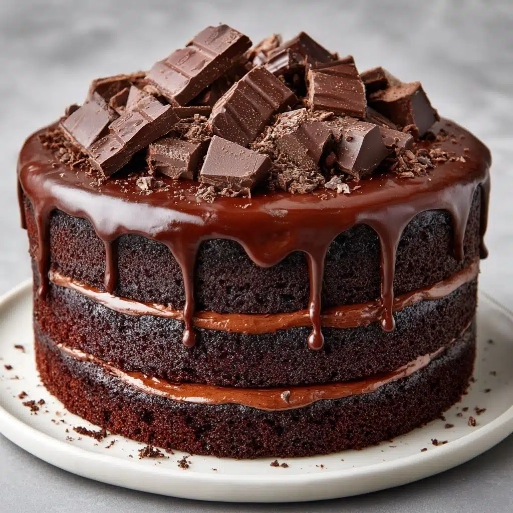Easy Chocolate Cake Recipe - Recipe Image