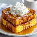 Pumpkin Pie French Toast with Homemade Pumpkin Syrup Recipe