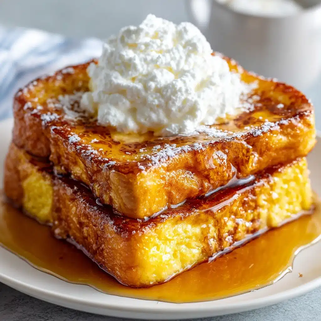 Pumpkin Pie French Toast with Homemade Pumpkin Syrup Recipe - Recipe Image