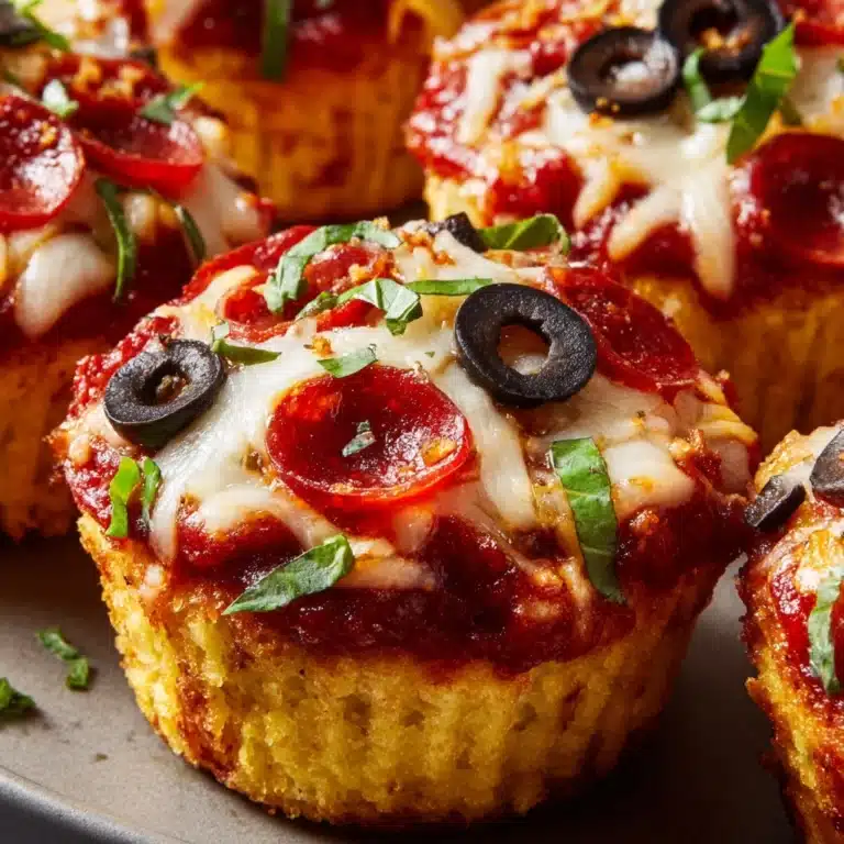 Pizza Cupcakes Recipe