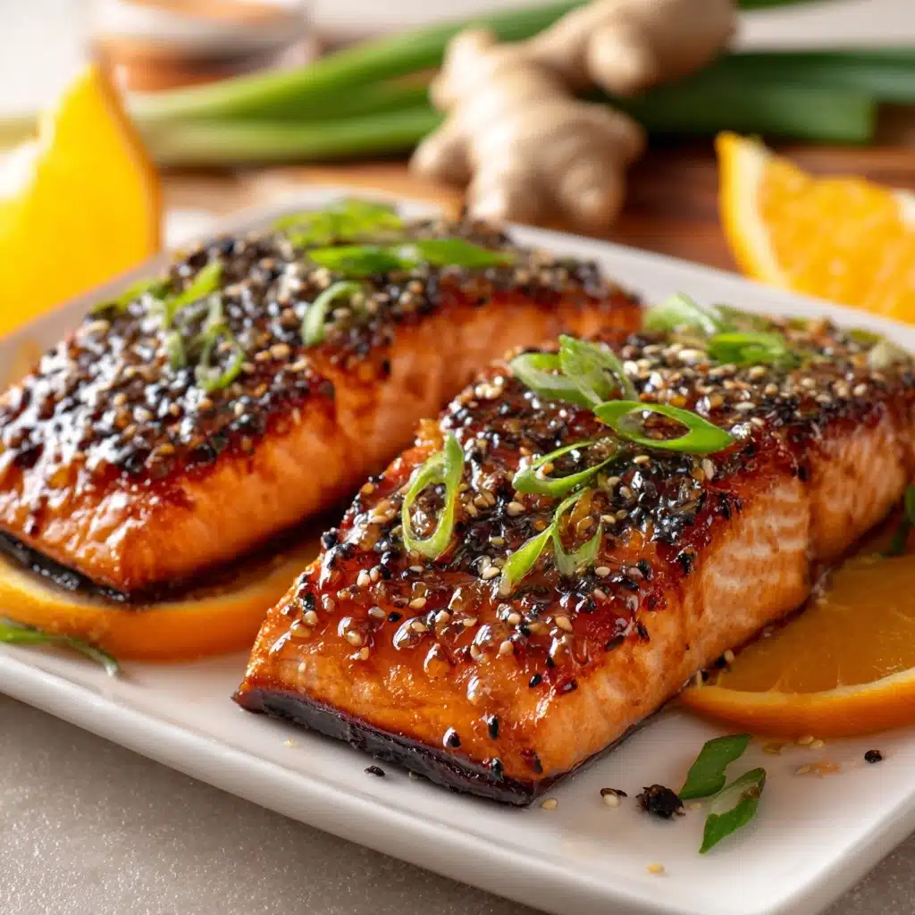 Salmon in Orange Sauce Recipe