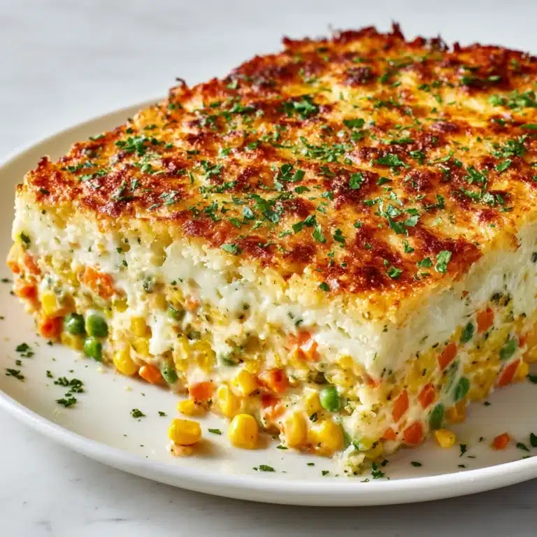 Easy Cheesy Salmon Casserole Recipe