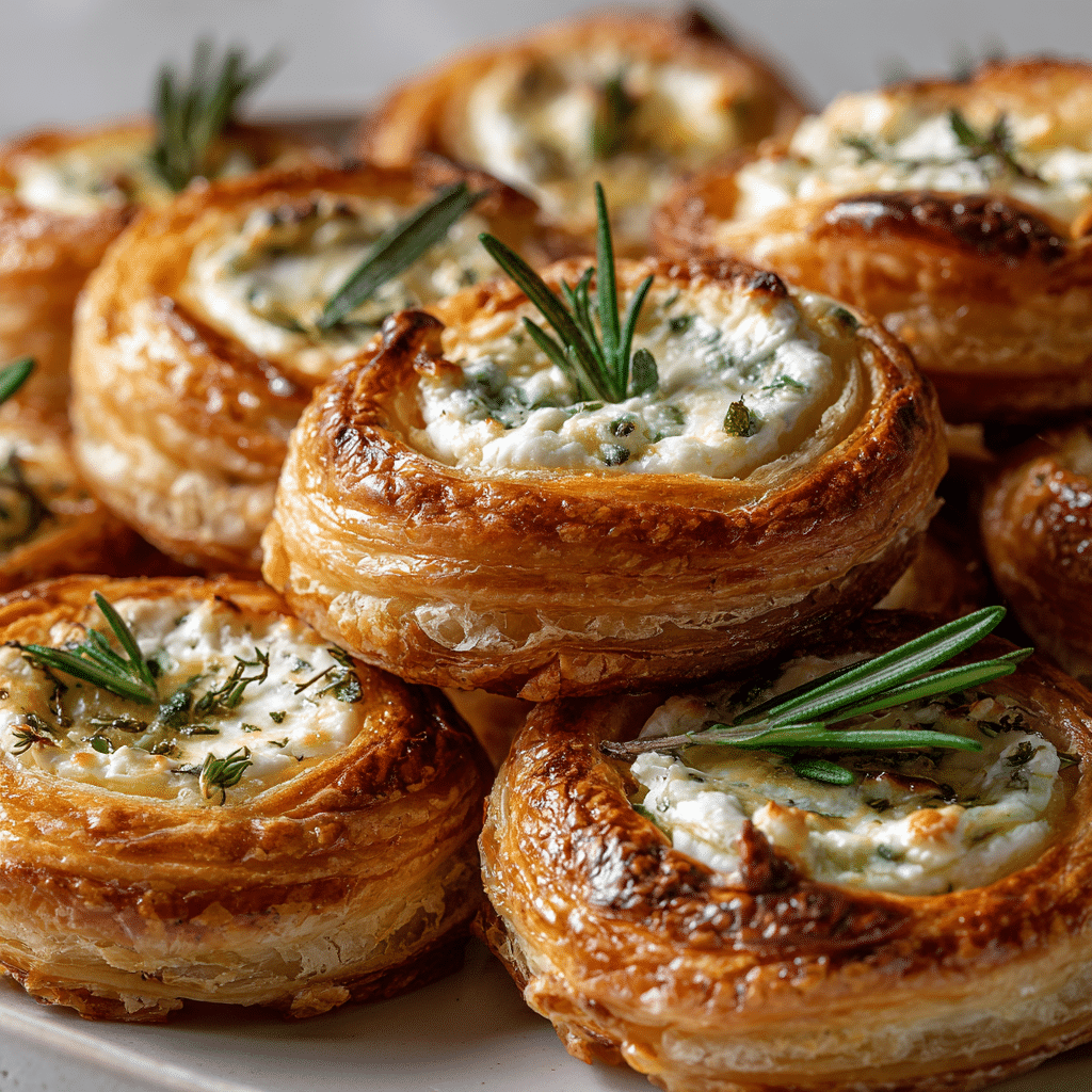 Brie and Jam Puff Pastry Bites Recipe - Recipe Image