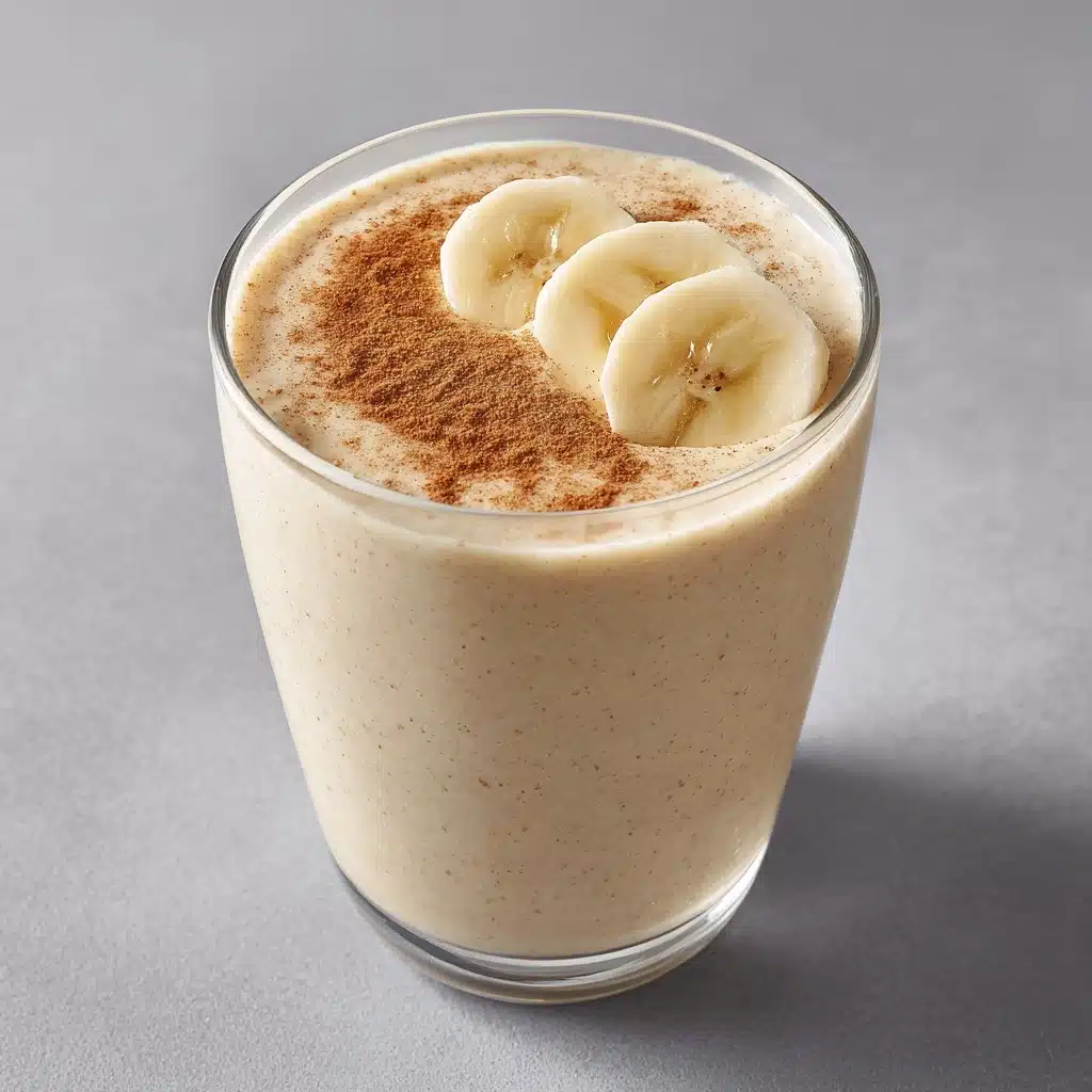 Vanilla Cinnamon Banana Smoothie Recipe - Recipe Image