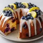 Lemon Blueberry Bundt Cake Recipe
