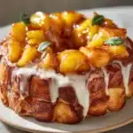 Peach Pull Apart Bread Recipe