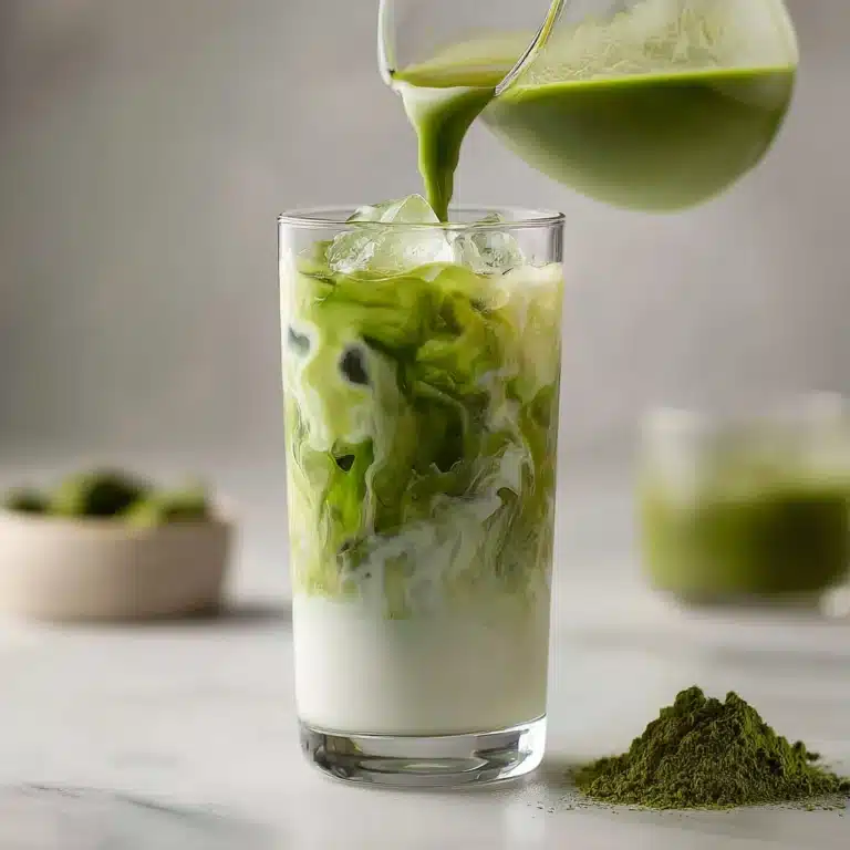 Iced Matcha Latte Recipe