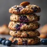 Banana Blueberry Oatmeal Breakfast Cookies Recipe