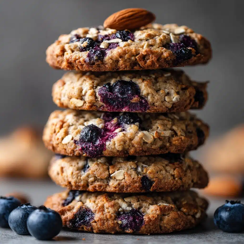 Banana Blueberry Oatmeal Breakfast Cookies Recipe - Recipe Image