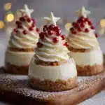Snow Globe Cheesecake Bites with Cookie Crust Recipe