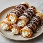 Nutella Cream-Filled Crepes Recipe
