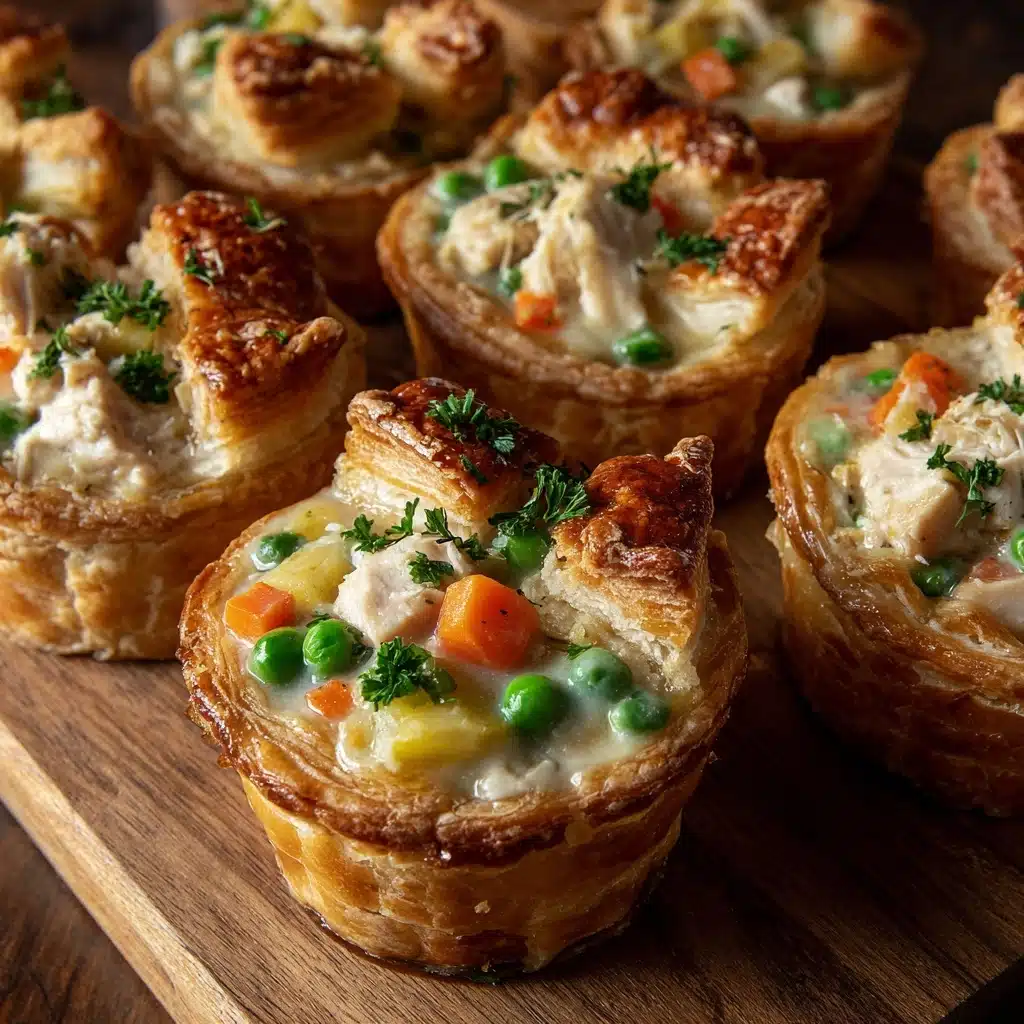 Mini Chicken Pot Pies Recipe