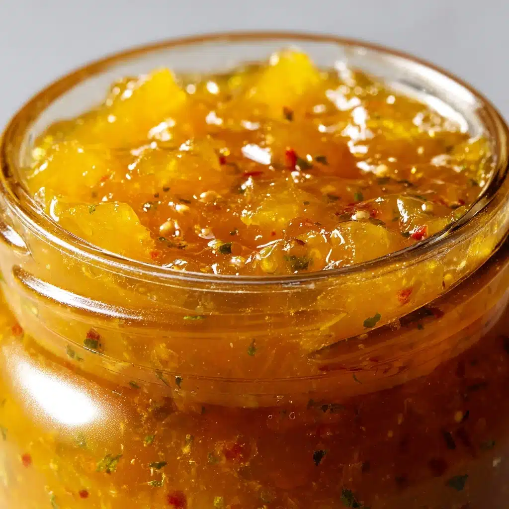 Pineapple-Cowboy Candy Pepper Jelly Recipe - Recipe Image