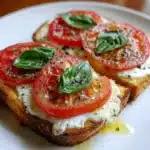 Caprese Toast Recipe