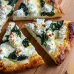 Spinach White Pizza Recipe