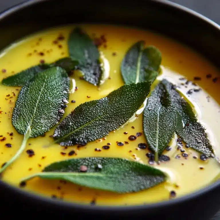 Sage Butter Sauce Recipe