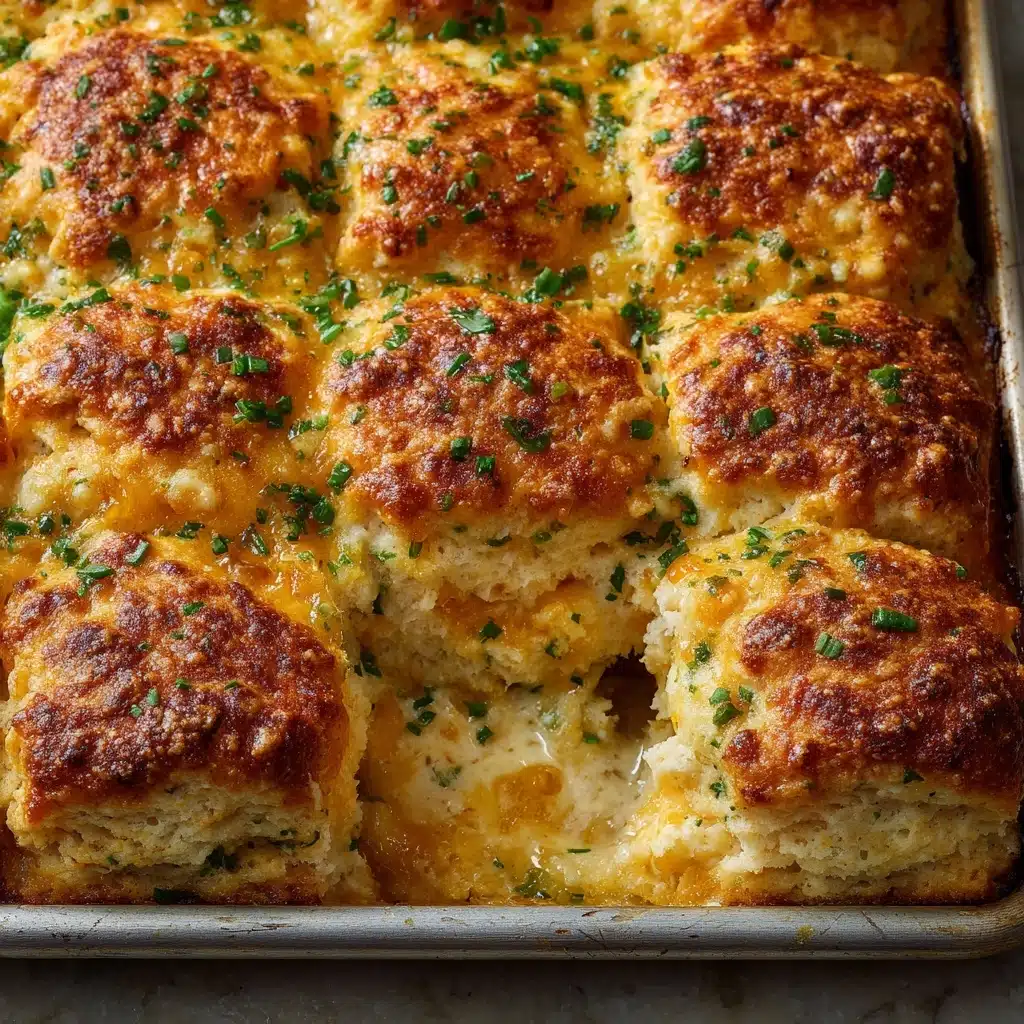 Cheddar Biscuit Breakfast Casserole Recipe