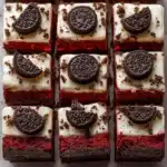 Cookies & Cream Red Velvet Brownies Recipe