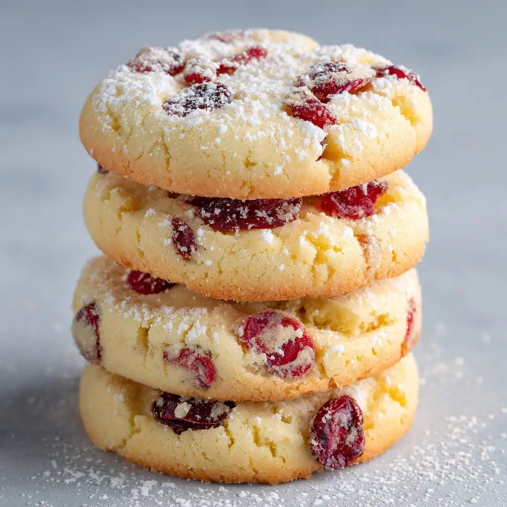 Orange Cranberry Ricotta Cookies Recipe - Recipe Image