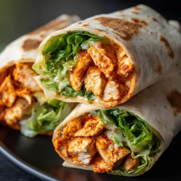 Quick Buffalo Chicken Wraps Recipe