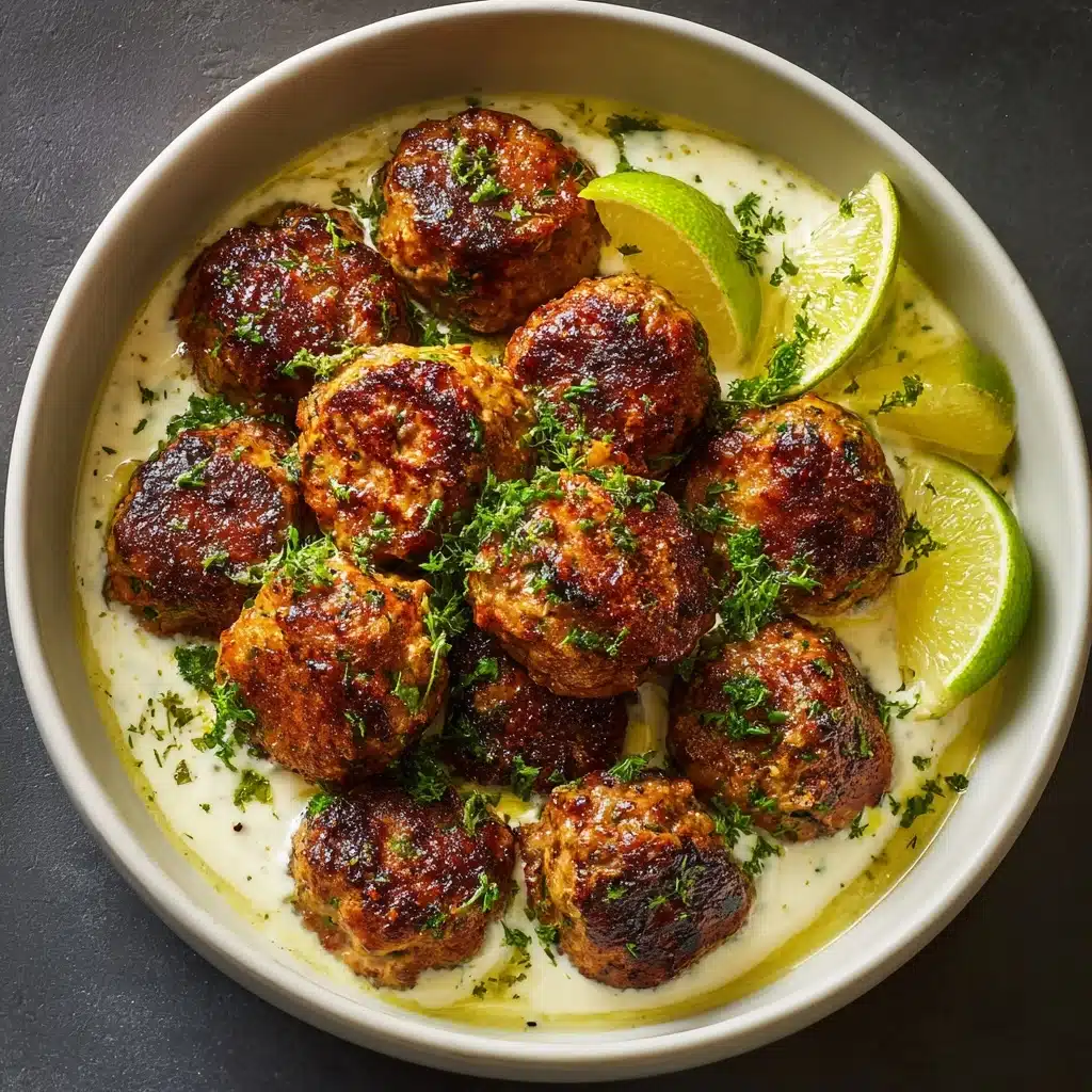 Greek Chicken Meatballs Recipe - Recipe Image