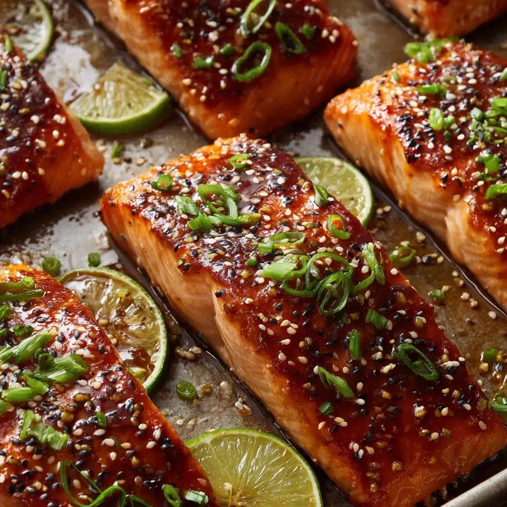 Honey Garlic Salmon Bites Recipe - Recipe Image