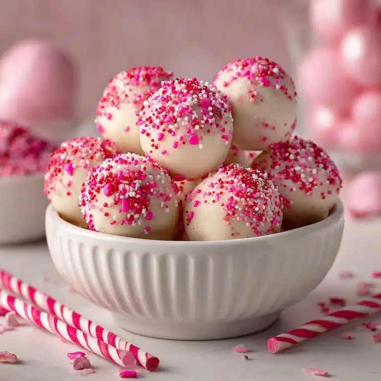 Strawberry Cake Balls Recipe