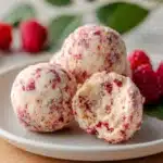 Raspberry Cheesecake Protein Balls Recipe