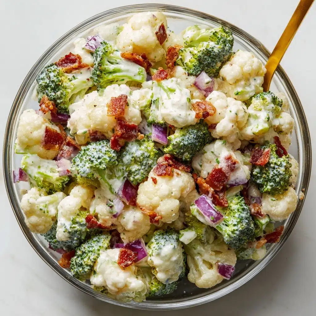 Broccoli Cauliflower Salad Recipe