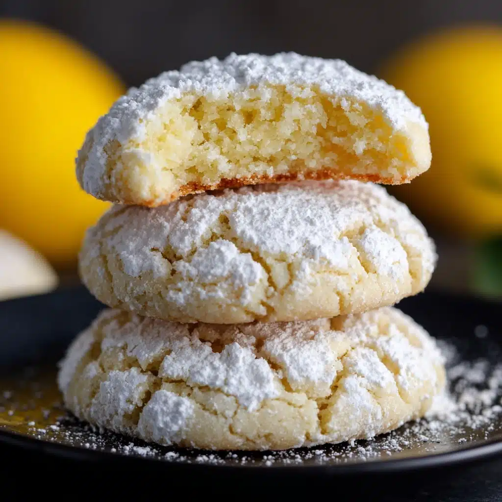 Lemon Cake Box Cookies Recipe - Recipe Image