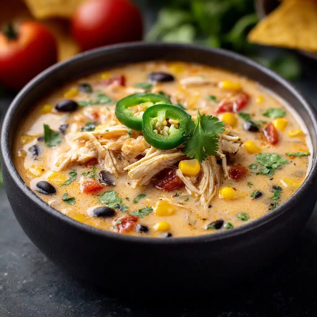 Creamy Chicken Tortilla Soup Recipe