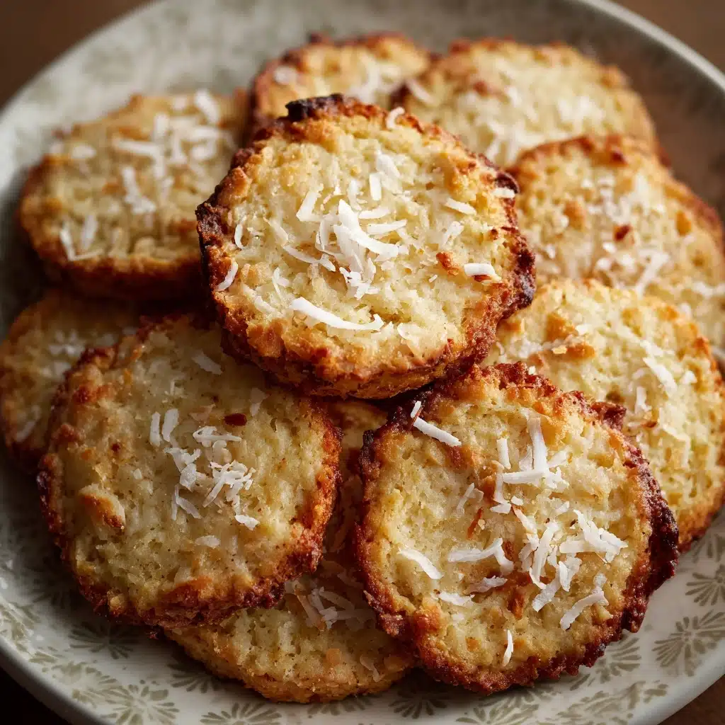 Coconut Butter Cookies Recipe - Recipe Image