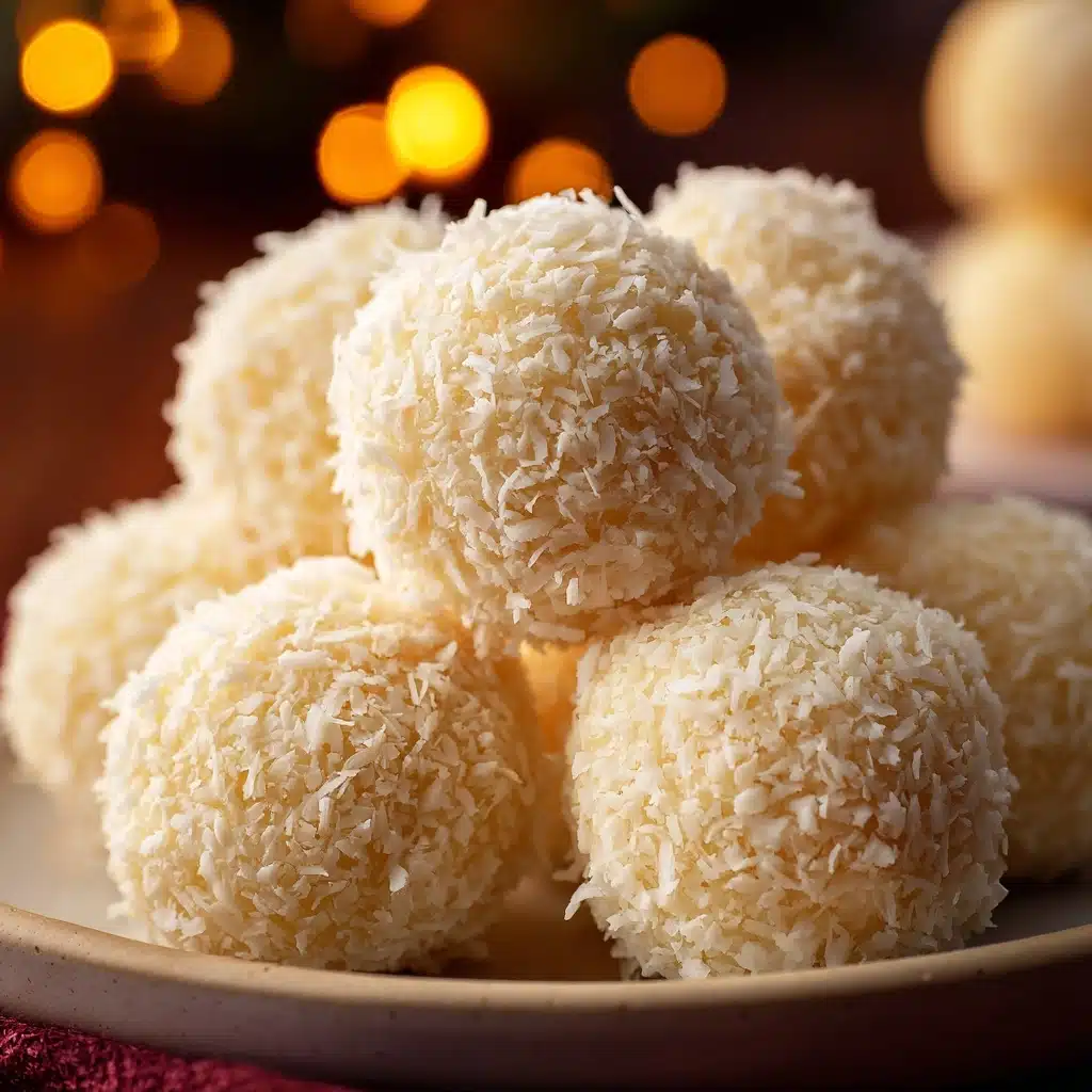 Peanut Butter Snowballs Recipe - Recipe Image
