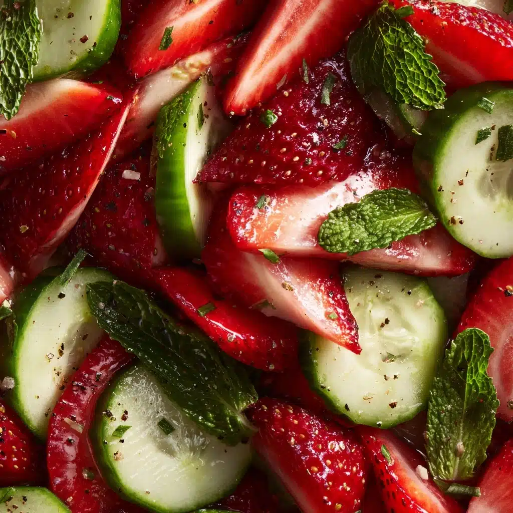 Strawberry Cucumber Salad Recipe - Recipe Image