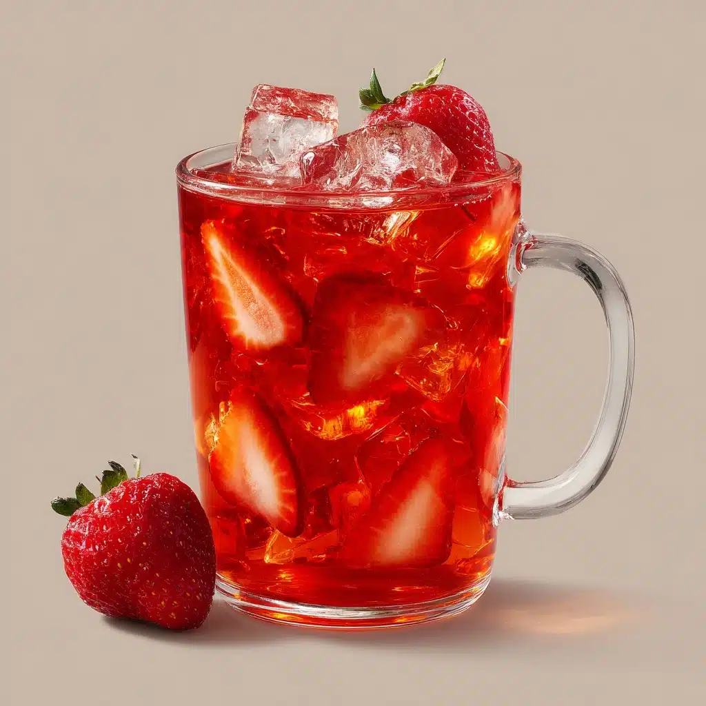 Strawberry Sweet Tea Recipe - Recipe Image