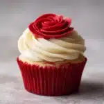 Rose Red Velvet Cupcakes Recipe